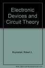 Electronic Devices and Circuit Theory