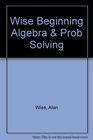 Beginning Algebra  Problem Solving