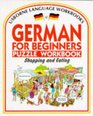German for Beginners Puzzle Workbook  Shopping and Eating