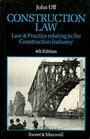 Construction Law Law and Practice Relating to the Construction Industry