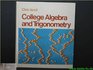 College Algebra and Trigonometry Precalculus Algebra and Trigonometry