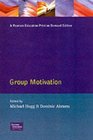 Group Motivation Social Psychological Perspectives