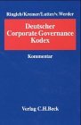 Deutscher Corporate Governance Kodex Symbole der Gastlichkeit und Einkehr