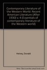 Recent American Literature After 1930