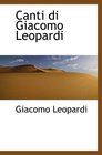 Canti di Giacomo Leopardi