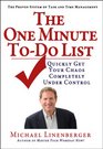 The OneMinute ToDo List Quickly Get Your Chaos Completely Under Control