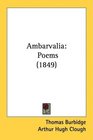 Ambarvalia Poems