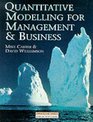 Quantitative Modelling for Management and Business A ProblemCentered Approach