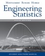 Engineering Statistics Student Solutions Manual