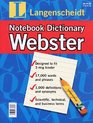 Webster English Notebook Dictionary Strip of 12