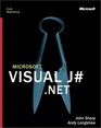 Microsoft Visual J NET