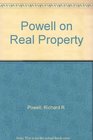 Powell on Real Property