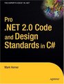 Pro NET 20 Code and Design Standards in C