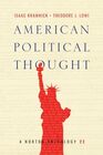American Political Thought A Norton Anthology