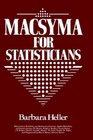 MACSYMA for Statisticians