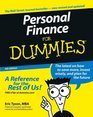 Personal Finance for Dummies Fourth Edition