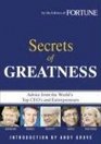 Fortune Secrets of Greatness