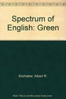 Spectrum of English Green