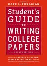 Student's Guide to Writing College Papers Fourth Edition