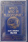 Who's Who in Bloomsbury