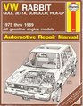 Haynes Repair Manual VW automotive repair manual