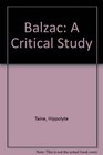 Balzac A Critical Study