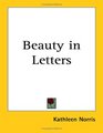 Beauty In Letters