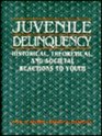 Juvenile Delinquency Historical Theoretical and Societal Reactions to Youth