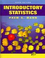 Introductory Statistics 6th Edition with Minitab Student Release 14 Stat Software Set