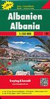 Albania Euro Cart  Country Map