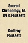 Sacred Chronology Ed by R Faussett