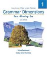 Grammar Dimensions 1 Fourth Edition Form Meaning and Use