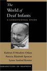 The World of Deaf Infants A Longitudinal Study