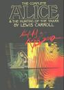 The complete Alice   The hunting of the snark / by Lewis Carroll  illustrated by Ralph Steadman