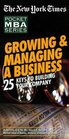 Growing and Managing a Business 25 Keys to Building Your Company
