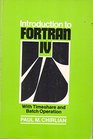 Introduction to Fortran IV