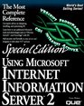 Using Microsoft Internet Information Server