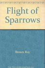 Flight of sparrows