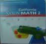 California Saxon Math 2
