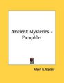 Ancient Mysteries  Pamphlet