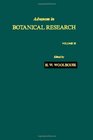 Advances in Botanical Research Vol 10