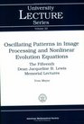 Oscillating Patterns in Image Processing and Nonlinear Evolution