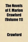 The Novels of F Marion Crawford