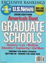 America's Best Graduate Schools 2008 edition