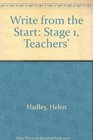 Write from the Start Stage 1 Teachers'