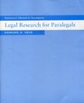 Instructor's manual to accompany Legal research for paralegals