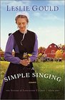 A Simple Singing (Sisters of Lancaster County, Bk 2)