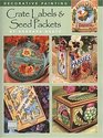 crossstitch Crate Labels  Seed Packets 16 designs