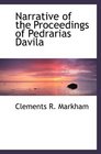 Narrative of the Proceedings of Pedrarias Davila