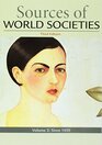 Sources for World Societies